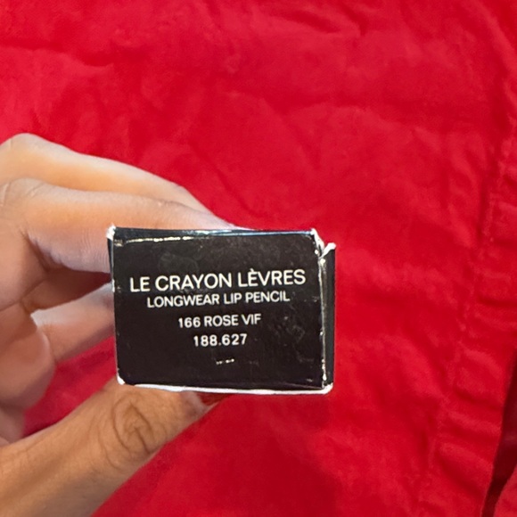 Brand New Chanel LE CRAYON LÈVRES Longwear Pink Lip Pencil 166 Rose VIF - Picture 9 of 9